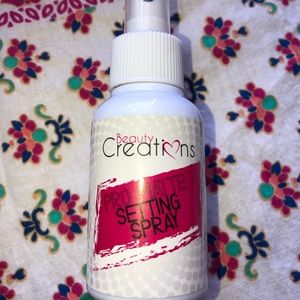 Beauty Creations cosmetics setting spray
